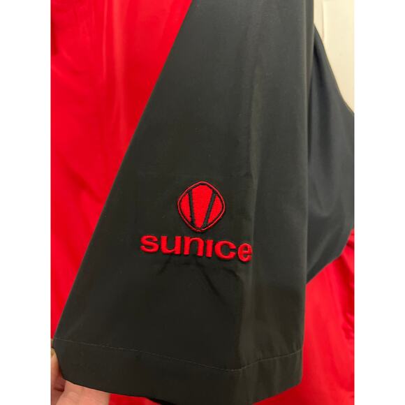 Sunice size large mens Typhoon short sleeve golf windbreaker or rain jacket - Picture 3 of 4